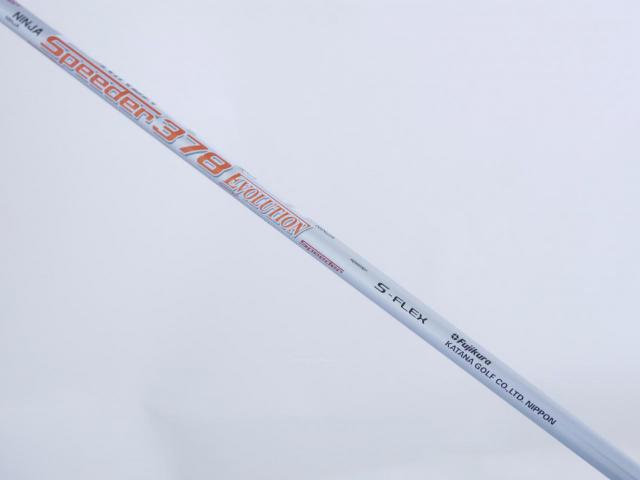 Driver : Katana : ไดรเวอร์ Katana NINJA Hi 485cc.Non-Conform (รุ่นปี 2021 หน้าเด้งที่สุด) Loft 9.5 ก้าน Fujikura Speeder 378 Evolution Flex S