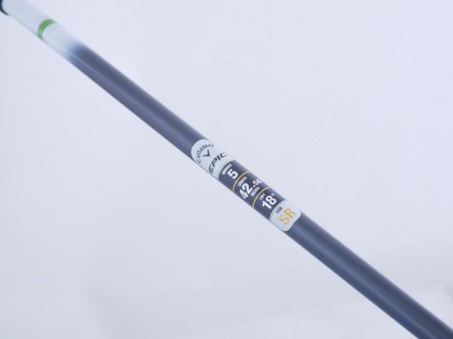 Fairway Wood : callaway : หัวไม้ 5 Callaway EPIC Speed (รุ่นปี 2021) Loft 18 ก้าน Mitsubishi Diamana 50 Flex SR
