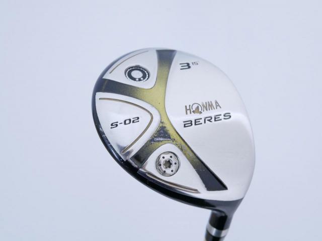 Fairway Wood : Honma : หัวไม้ 3 Honma Beres S-02 Loft 15 ก้าน ARMRQ 6 (54) Flex R (2 ดาว)