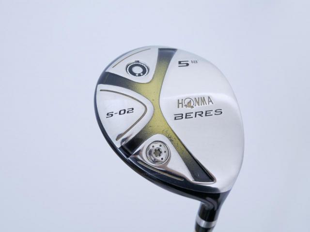 Fairway Wood : Honma : หัวไม้ 5 Honma Beres S-02 Loft 18 ก้าน ARMRQ 6 (54) Flex R (2 ดาว)