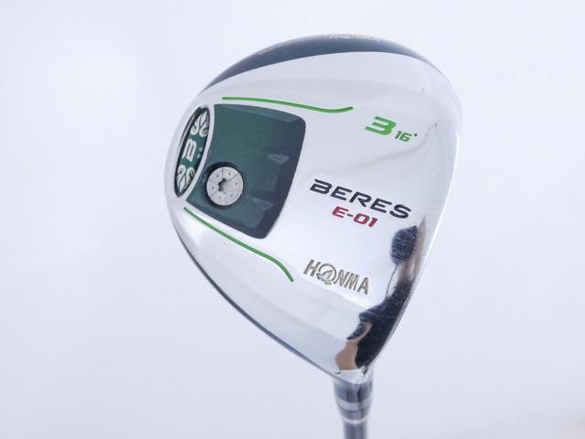 Fairway Wood : Honma : หัวไม้ 3 Honma Beres E-01 (เหมาะกับซีเนียร์) Loft 16 ก้าน ARMRQ 6 (45) FLex R (2 ดาว)