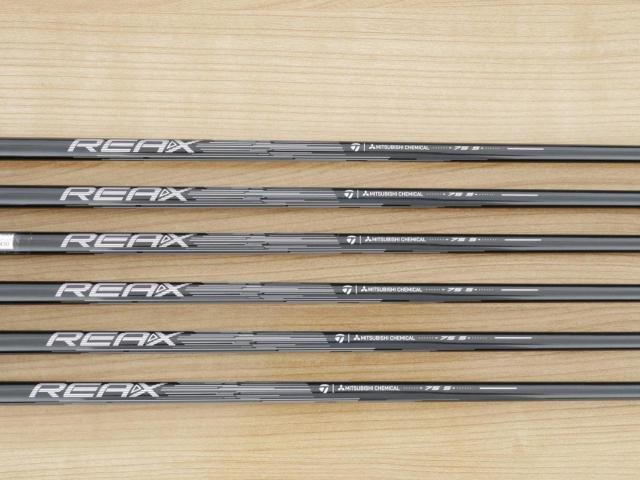 Iron set : Taylormade : ชุดเหล็ก Taylormade Qi MAX (รุ่นล่าสุด ออกปี 2026 Japan Spec.) มีเหล็ก 6-Pw,Aw (6 ชิ้น) ก้านกราไฟต์ Mitsubishi REAX 75 Flex S