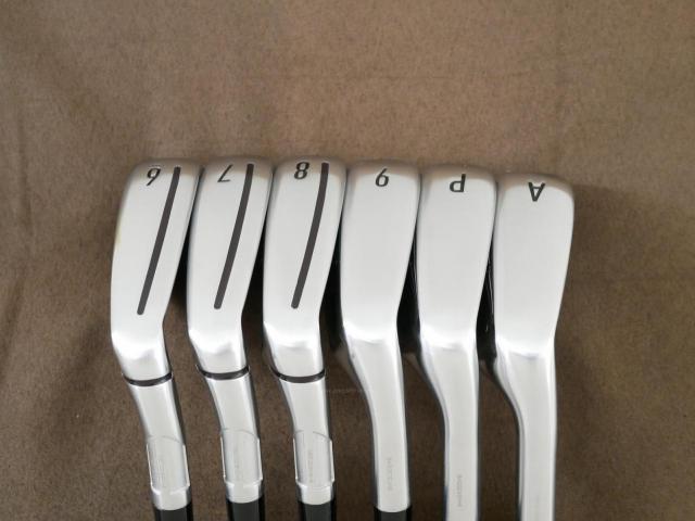 Iron set : Taylormade : ชุดเหล็ก Taylormade Qi MAX (รุ่นล่าสุด ออกปี 2026 Japan Spec.) มีเหล็ก 6-Pw,Aw (6 ชิ้น) ก้านกราไฟต์ Mitsubishi REAX 75 Flex S