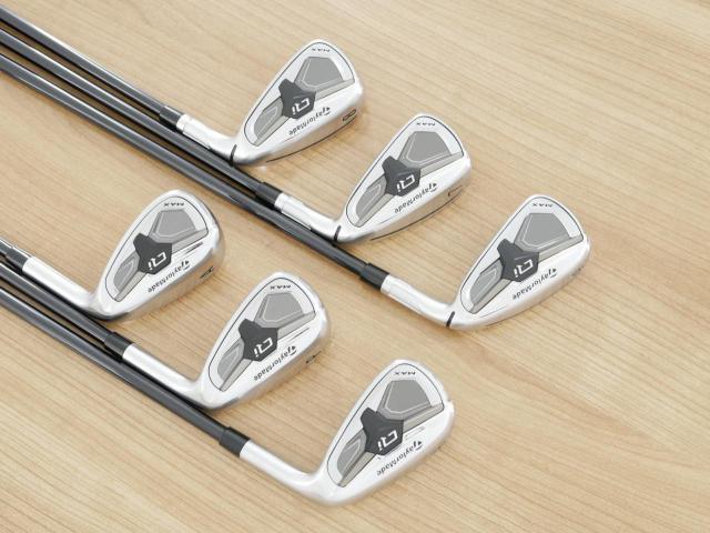 Iron set : Taylormade : ชุดเหล็ก Taylormade Qi MAX (รุ่นล่าสุด ออกปี 2026 Japan Spec.) มีเหล็ก 6-Pw,Aw (6 ชิ้น) ก้านกราไฟต์ Mitsubishi REAX 75 Flex S