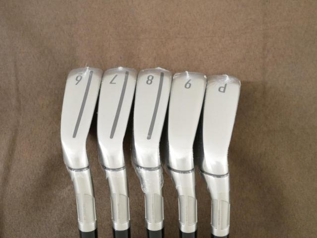 Iron set : Taylormade : **ของใหม่ ยังไม่แกะพลาสติก** ชุดเหล็ก Taylormade Stealth (ออกปี 2022 Japan Spec.) มีเหล็ก 6-Pw (5 ชิ้น) ก้านกราไฟต์ Mitsubishi Tensei TM60 Flex S