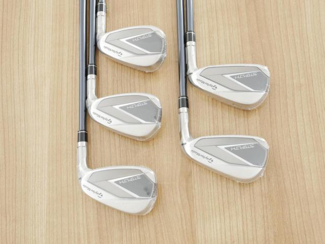 Iron set : Taylormade : **ของใหม่ ยังไม่แกะพลาสติก** ชุดเหล็ก Taylormade Stealth (ออกปี 2022 Japan Spec.) มีเหล็ก 6-Pw (5 ชิ้น) ก้านกราไฟต์ Mitsubishi Tensei TM60 Flex S
