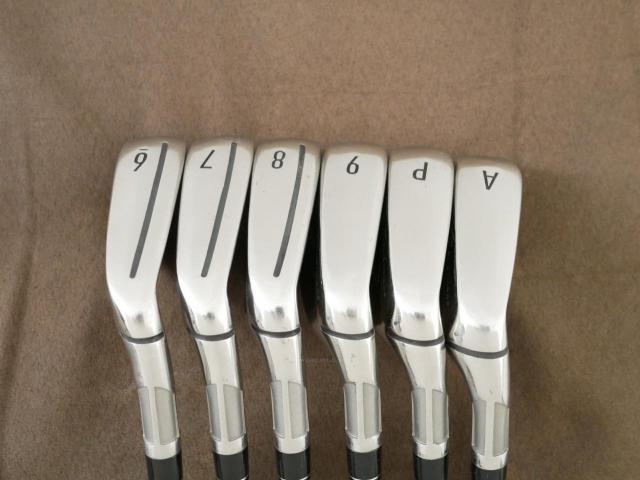 Iron set : Taylormade : ชุดเหล็ก Taylormade Stealth (ออกปี 2022 Japan Spec.) มีเหล็ก 6-Pw,Aw (6 ชิ้น) ก้านเหล็ก KBS Max MT 85 Flex S