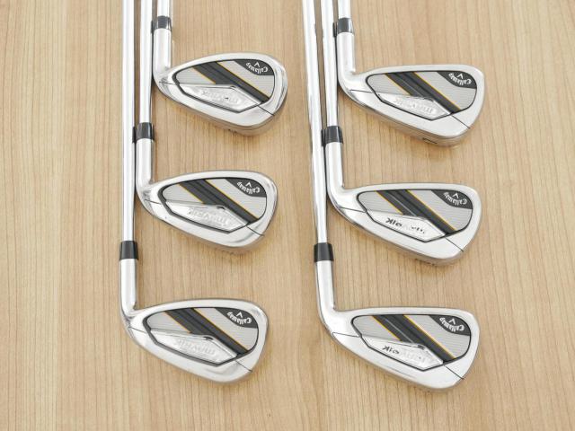 Iron set : Callaway : ชุดเหล็ก Callaway Mavrik (ปี 2020 ตีง่าย ไกลมากๆ) มีเหล็ก 5-Pw (6 ชิ้น) ก้านเหล็ก NS Pro Zelos 7 Flex S