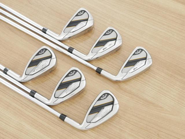 Iron set : Callaway : ชุดเหล็ก Callaway Mavrik (ปี 2020 ตีง่าย ไกลมากๆ) มีเหล็ก 5-Pw (6 ชิ้น) ก้านเหล็ก NS Pro Zelos 7 Flex S