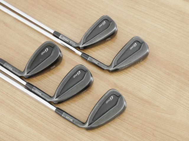 Iron set : Ping : ชุดเหล็ก Ping G710 (รุ่นปี 2021 Japan Spec. ใบใหญ่ ง่ายที่สุด ไกลที่สุดของ Ping) มีเหล็ก 6-Pw (5 ชิ้น) ก้านเหล็ก NS Pro 950 NEO Flex S