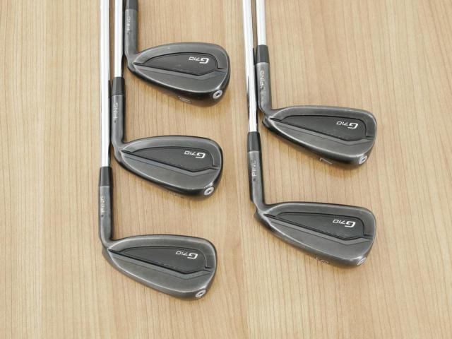 Iron set : Ping : ชุดเหล็ก Ping G710 (รุ่นปี 2021 Japan Spec. ใบใหญ่ ง่ายที่สุด ไกลที่สุดของ Ping) มีเหล็ก 6-Pw (5 ชิ้น) ก้านเหล็ก NS Pro 950 NEO Flex S