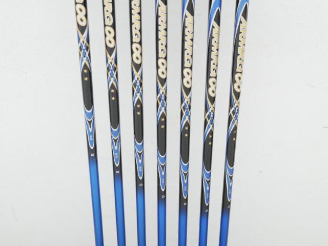 Iron set : Honma : ชุดเหล็ก Honma Beres IS-05 Forged (ปี 2017) มีเหล็ก 6-10,Aw,Sw (7 ชิ้น) ก้าน ARMRQ ∞ (53) Flex S (2 ดาว)