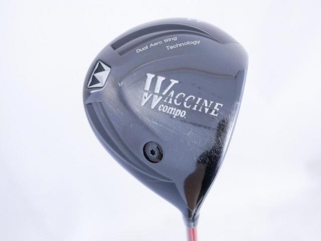 Driver : Other Brand : ไดรเวอร์ Waccine Compo Black (ออกปี 2020 ตีไกลมากๆ) Loft 10.5 ก้าน NGS KINASE ORIGINAL 
