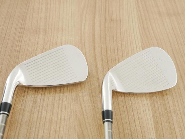 Iron set : PRGR : ชุดเหล็ก PRGR ID Nabla Red (รุ่นท๊อปสุด หน้าเด้ง ไกลมาก) มีเหล็ก 6-Pw,Aw,Sw (7 ชิ้น) ก้านกราไฟต์ M-40 Flex SR