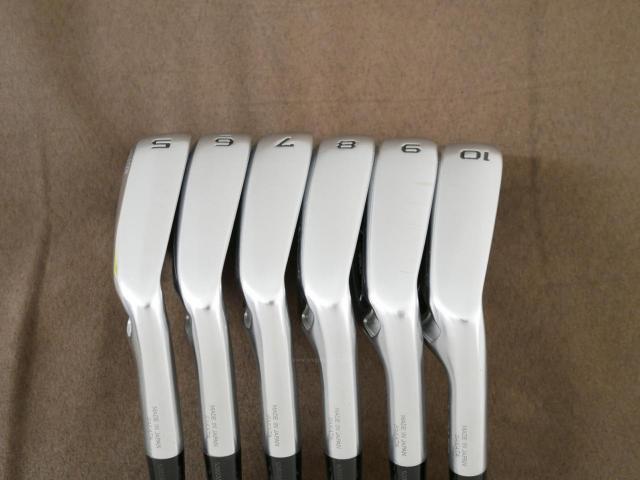 Iron set : Honma : ชุดเหล็ก Honma Tour World TW747P (ออกปี 2019) มีเหล็ก 5-10 (6 ชิ้น) ก้านเหล็ก NS Pro 950 Flex R