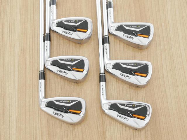 Iron set : Honma : ชุดเหล็ก Honma Tour World TW747P (ออกปี 2019) มีเหล็ก 5-10 (6 ชิ้น) ก้านเหล็ก NS Pro 950 Flex R