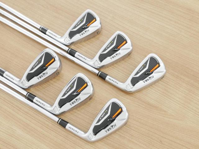 Iron set : Honma : ชุดเหล็ก Honma Tour World TW747P (ออกปี 2019) มีเหล็ก 5-10 (6 ชิ้น) ก้านเหล็ก NS Pro 950 Flex R