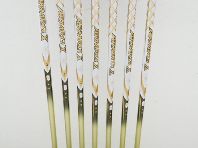 Iron set : Honma : ชุดเหล็ก Honma Beres IS-06 Forged (ปี 2019) มีเหล็ก 7-11,Aw,Sw (7 ชิ้น เทียบเท่า 6-Pw,Aw,Sw) ก้าน ARMRQ X (47) Flex R (2 ดาว)