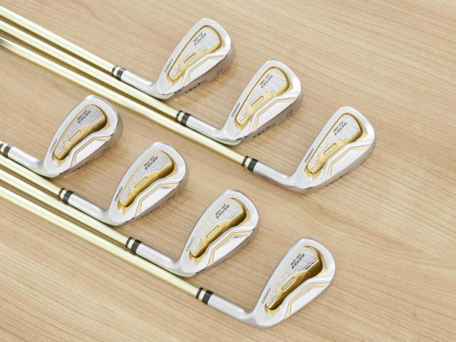 Iron set : Honma : ชุดเหล็ก Honma Beres IS-06 Forged (ปี 2019) มีเหล็ก 7-11,Aw,Sw (7 ชิ้น เทียบเท่า 6-Pw,Aw,Sw) ก้าน ARMRQ X (47) Flex R (2 ดาว)