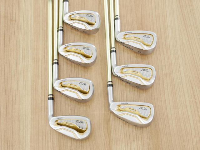 Iron set : Honma : ชุดเหล็ก Honma Beres IS-06 Forged (ปี 2019) มีเหล็ก 7-11,Aw,Sw (7 ชิ้น เทียบเท่า 6-Pw,Aw,Sw) ก้าน ARMRQ X (47) Flex R (2 ดาว)