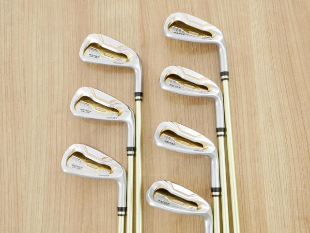 Iron set : Honma : ชุดเหล็ก Honma Beres IS-06 Forged (ปี 2019) มีเหล็ก 7-11,Aw,Sw (7 ชิ้น เทียบเท่า 6-Pw,Aw,Sw) ก้าน ARMRQ X (47) Flex R (2 ดาว)