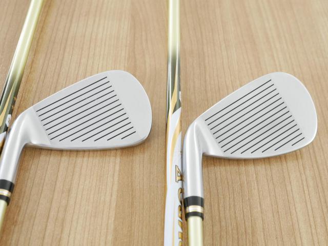 Iron set : Honma : ชุดเหล็ก Honma Beres IS-06 Forged (ปี 2019) มีเหล็ก 7-11,Aw,Sw (7 ชิ้น เทียบเท่า 6-Pw,Aw,Sw) ก้าน ARMRQ X (47) Flex R (2 ดาว)