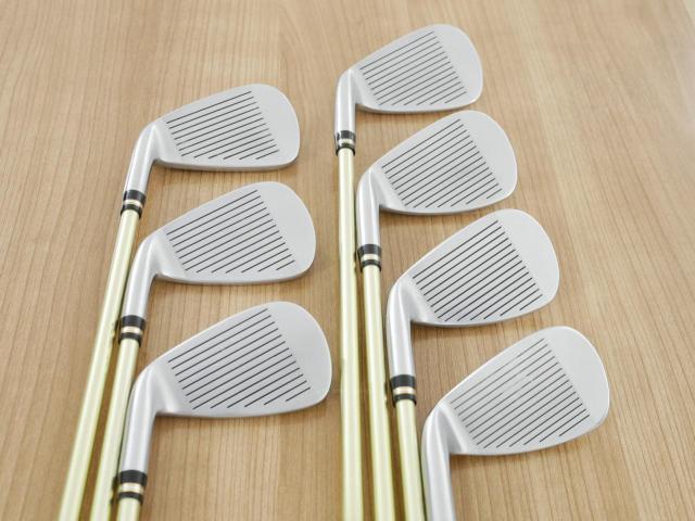 Iron set : Honma : ชุดเหล็ก Honma Beres IS-06 Forged (ปี 2019) มีเหล็ก 7-11,Aw,Sw (7 ชิ้น เทียบเท่า 6-Pw,Aw,Sw) ก้าน ARMRQ X (47) Flex R (2 ดาว)