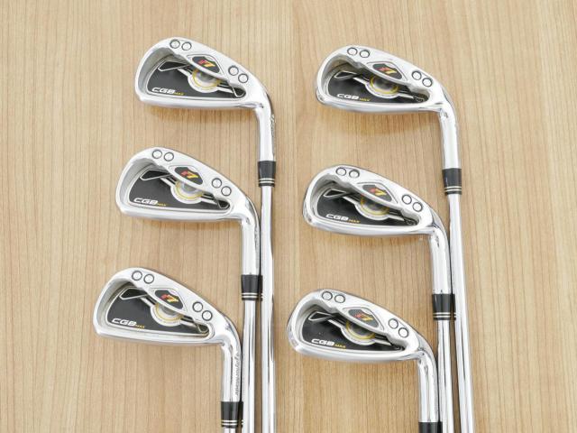 Iron set : Taylormade : ชุดเหล็ก Taylormade R7 CGB Max (ใบใหญ่ ตีง่าย) มีเหล็ก 5-Pw (6 ชิ้น) ก้านเหล็ก NS Pro 950 Flex R