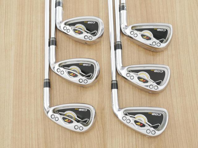 Iron set : Taylormade : ชุดเหล็ก Taylormade R7 CGB Max (ใบใหญ่ ตีง่าย) มีเหล็ก 5-Pw (6 ชิ้น) ก้านเหล็ก NS Pro 950 Flex R