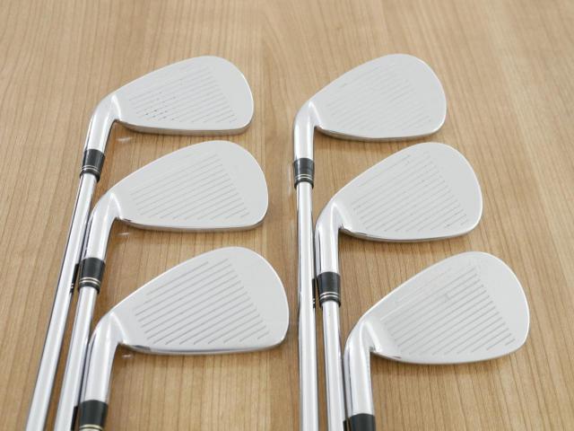 Iron set : Taylormade : ชุดเหล็ก Taylormade R7 CGB Max (ใบใหญ่ ตีง่าย) มีเหล็ก 5-Pw (6 ชิ้น) ก้านเหล็ก NS Pro 950 Flex R