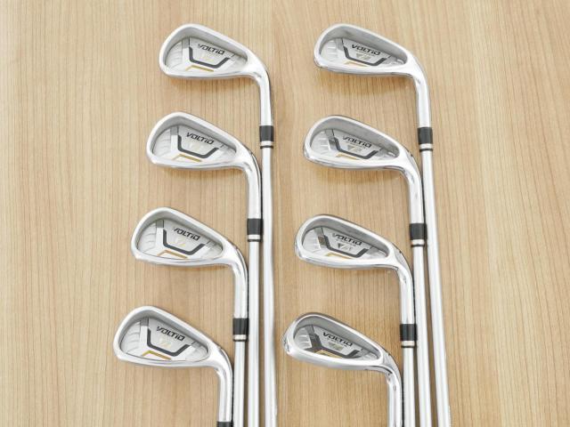 Iron set : Katana : ชุดเหล็ก Katana Voltio IV G Series II (ปี 2018) มีเหล็ก 5-Pw,Aw,Sw (8 ชิ้น) ก้านกราไฟต์ Fujikura Speeder 550 Flex R
