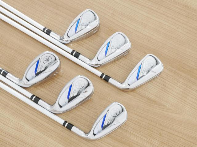 Lady club : All : ชุดเหล็ก Yamaha Inpres UD+2 (รุ่นปี 2021 ตีไกลที่สุด ไกลกว่าเหล็กทั่วไป 2 เบอร์ หน้าเด้ง COR 0.822) มีเหล็ก 7-Pw,Aw,Sw (6 ชิ้น) ก้านกราไฟต์ Fujikura Air Speeder Flex A (Lady)