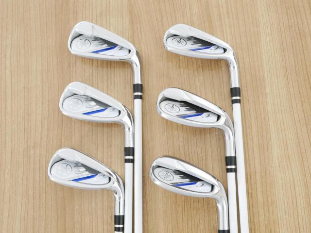 Lady club : All : ชุดเหล็ก Yamaha Inpres UD+2 (รุ่นปี 2021 ตีไกลที่สุด ไกลกว่าเหล็กทั่วไป 2 เบอร์ หน้าเด้ง COR 0.822) มีเหล็ก 7-Pw,Aw,Sw (6 ชิ้น) ก้านกราไฟต์ Fujikura Air Speeder Flex A (Lady)