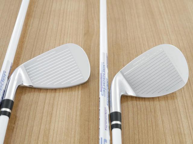 Lady club : All : ชุดเหล็ก Yamaha Inpres UD+2 (รุ่นปี 2021 ตีไกลที่สุด ไกลกว่าเหล็กทั่วไป 2 เบอร์ หน้าเด้ง COR 0.822) มีเหล็ก 7-Pw,Aw,Sw (6 ชิ้น) ก้านกราไฟต์ Fujikura Air Speeder Flex A (Lady)