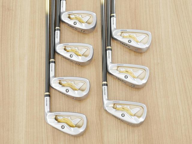 Iron set : Honma : ชุดเหล็ก Honma Beres IS-02 (หน้าเด้ง Forged) มีเหล็ก 5-11 (7 ชิ้น เทียบเท่า 4-Pw) ก้าน ARMRQ 6 (49) Flex R (2 ดาว)