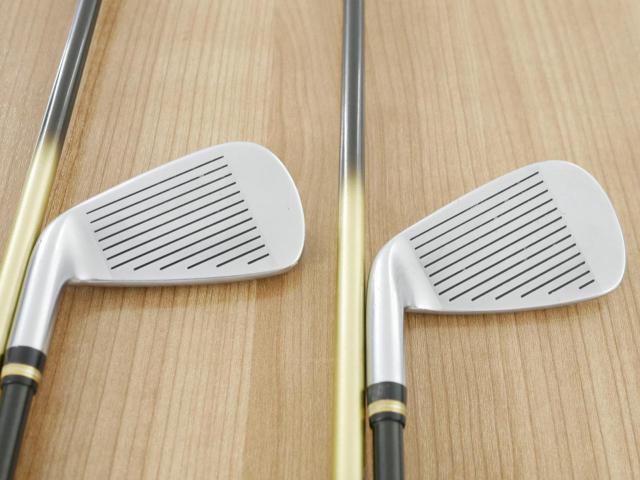 Iron set : Honma : ชุดเหล็ก Honma Beres IS-02 (หน้าเด้ง Forged) มีเหล็ก 5-11 (7 ชิ้น เทียบเท่า 4-Pw) ก้าน ARMRQ 6 (49) Flex R (2 ดาว)