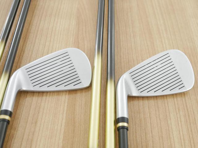 Iron set : Honma : ชุดเหล็ก Honma Beres IS-02 (หน้าเด้ง Forged) มีเหล็ก 5-11 (7 ชิ้น เทียบเท่า 4-Pw) ก้าน ARMRQ 6 (49) Flex R (2 ดาว)