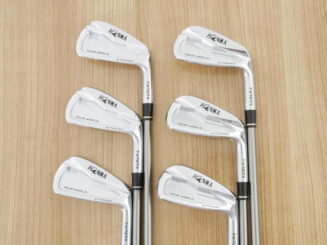 Iron set : Honma : ชุดเหล็ก Honma Tour World TW727V (Forged ออกปี 2016) มีเหล็ก 5-10 (6 ชิ้น) ก้านกราไฟต์ Honma Vizard IB 95 Flex S