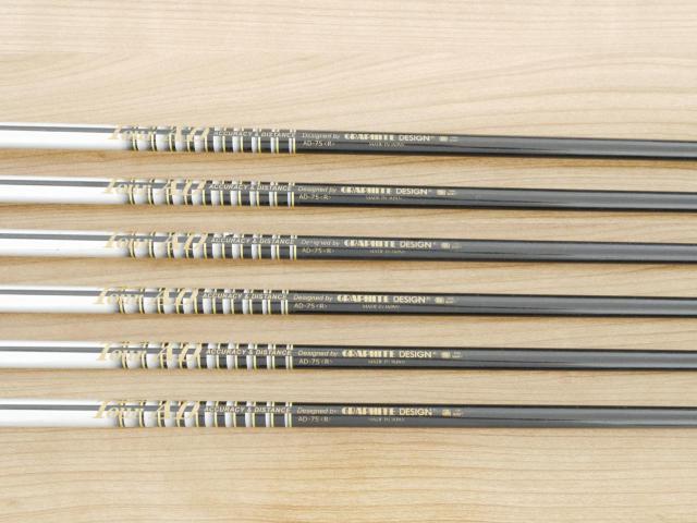 Iron set : XXIO : ชุดเหล็ก XXIO Forged มีเหล็ก 5-Pw (6 ชิ้น) ก้านกราไฟต์ Tour AD 75 Flex R