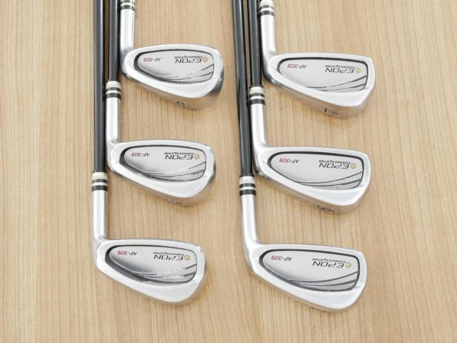 Iron set : Epon : ชุดเหล็ก EPON AF-305 Forged (รุ่นปี 2020) มีเหล็ก 5-Pw (6 ชิ้น) ก้านกราไฟต์ NS Pro GT800 Flex S