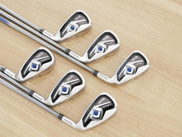 Iron set : Tourstage : ชุดเหล็ก Tourstage VIQ มีเหล็ก 5-Pw (6 ชิ้น) ก้านกราไฟต์ FLex R