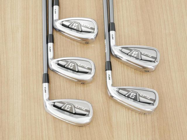 Iron set : Bridgestone : ชุดเหล็ก Bridgestone Tour B JGR HF1 Forged (รุ่นปี 2018 ตีไกลกว่าปกติ 2 เบอร์) มีเหล็ก 7-P1,P2 (5 ชิ้น) ก้านกราไฟต์ Fujikura Air Speeder (R)