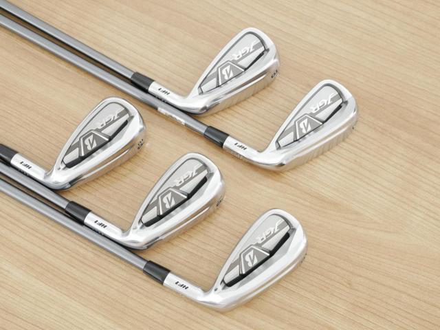 Iron set : Bridgestone : ชุดเหล็ก Bridgestone Tour B JGR HF1 Forged (รุ่นปี 2018 ตีไกลกว่าปกติ 2 เบอร์) มีเหล็ก 7-P1,P2 (5 ชิ้น) ก้านกราไฟต์ Fujikura Air Speeder (R)
