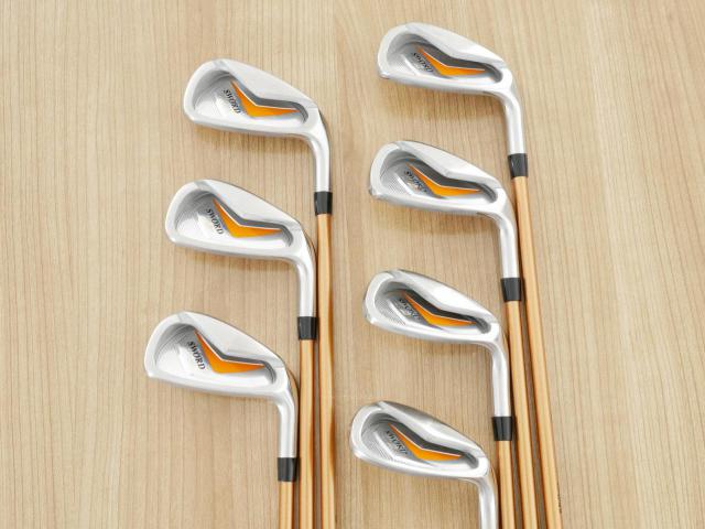Iron set : Katana : ชุดเหล็ก Katana Sword PTC-88 (ตีง่าย) มีเหล็ก 6-Pw,Aw,Sw (7 ชิ้น) ก้านกราไฟต์ Fujikura Speeder 589 Flex R