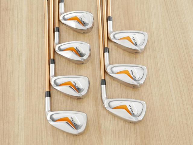 Iron set : Katana : ชุดเหล็ก Katana Sword PTC-88 (ตีง่าย) มีเหล็ก 6-Pw,Aw,Sw (7 ชิ้น) ก้านกราไฟต์ Fujikura Speeder 589 Flex R
