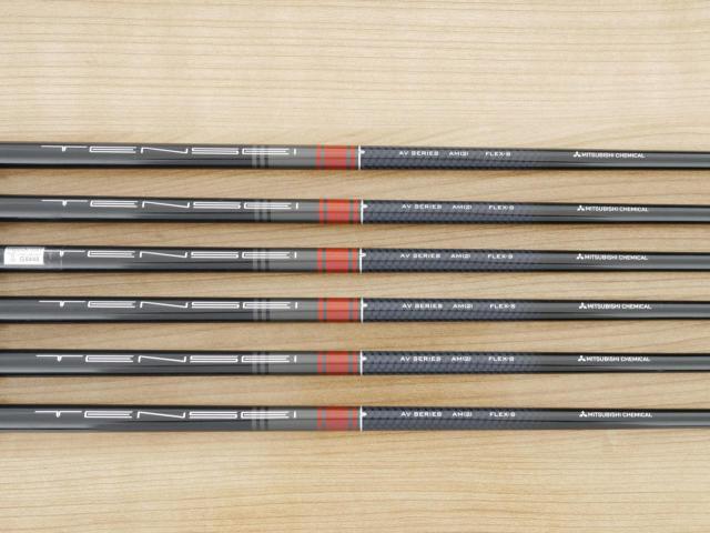 Iron set : Titleist : ชุดเหล็ก Titleist T350 Forged (ออกปี 2023) มีเหล็ก 6-Pw,48 (6 ชิ้น) ก้านกราไฟต์ Mitsubishi TENSEI AM2 Flex S