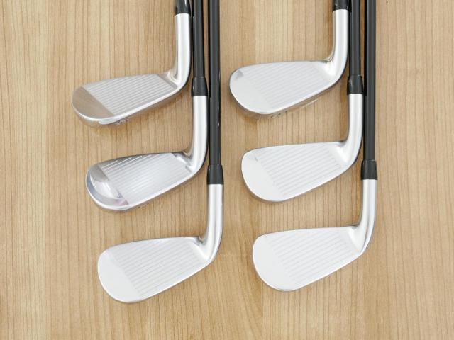 Iron set : Titleist : ชุดเหล็ก Titleist T350 Forged (ออกปี 2023) มีเหล็ก 6-Pw,48 (6 ชิ้น) ก้านกราไฟต์ Mitsubishi TENSEI AM2 Flex S