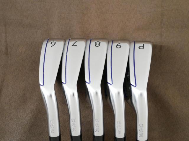 Iron set : Yamaha : ชุดเหล็ก Yamaha Inpres DriveStar (ออกปี 2023 ตีไกลที่สุด ไกลกว่าเหล็กทั่วไป 2 เบอร์ หน้าเด้งมากๆ) มีเหล็ก 6-Pw (5 ชิ้น) ก้านเหล็ก NS Pro 850 Neo Flex S