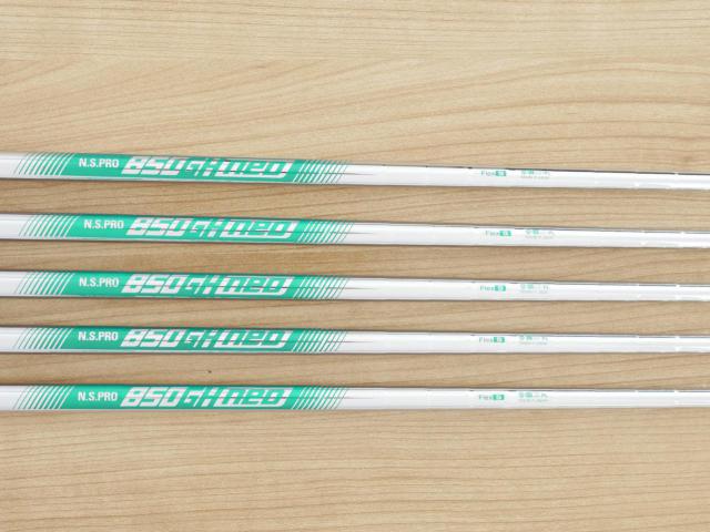 Iron set : Yamaha : ชุดเหล็ก Yamaha Inpres DriveStar (ออกปี 2023 ตีไกลที่สุด ไกลกว่าเหล็กทั่วไป 2 เบอร์ หน้าเด้งมากๆ) มีเหล็ก 6-Pw (5 ชิ้น) ก้านเหล็ก NS Pro 850 Neo Flex S