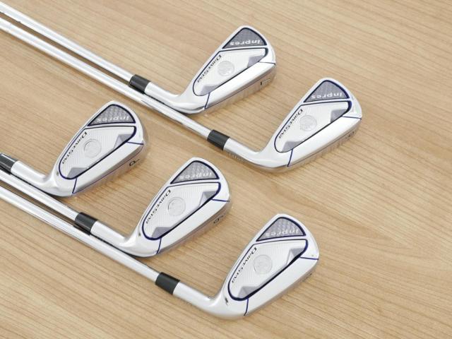 Iron set : Yamaha : ชุดเหล็ก Yamaha Inpres DriveStar (ออกปี 2023 ตีไกลที่สุด ไกลกว่าเหล็กทั่วไป 2 เบอร์ หน้าเด้งมากๆ) มีเหล็ก 6-Pw (5 ชิ้น) ก้านเหล็ก NS Pro 850 Neo Flex S